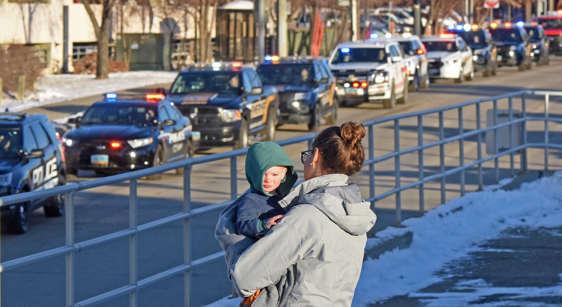 Shari Glasser held her son, Andrew